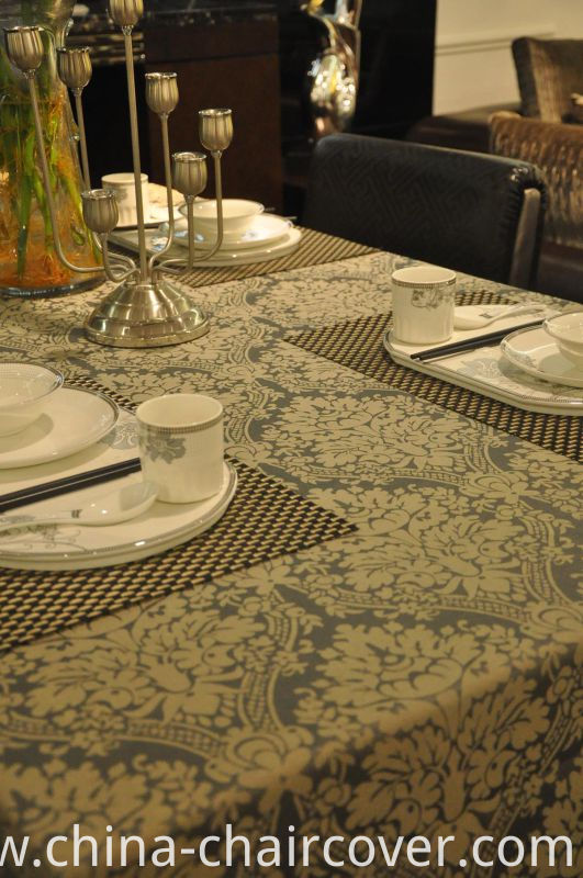 St111 Polyester Cotton Fabric Table Covers